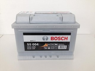 Akumulator Bosch S5 12V 61Ah 600A, 0 092 S50 040