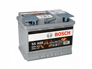 Akumulátor BOSCH S5 AGM 12V 60AH 680A 0 092 S5A 050