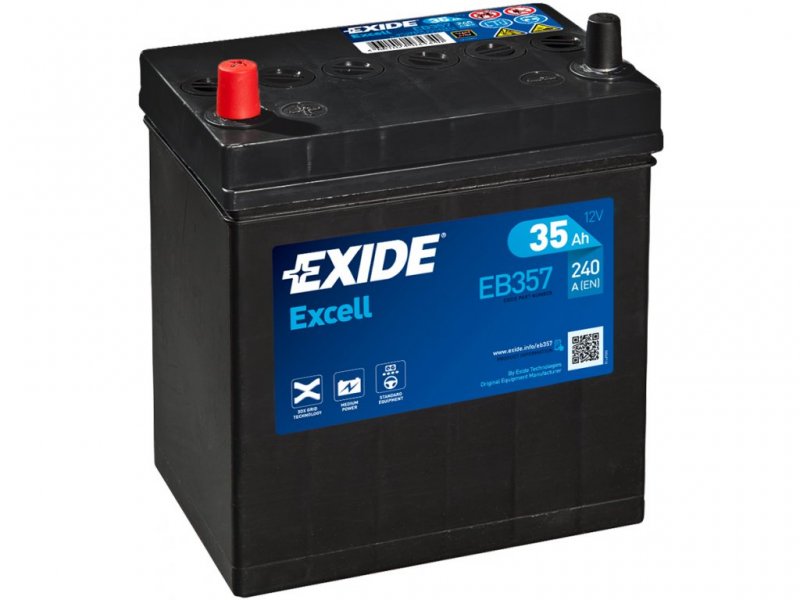Akumulator EXIDE EXCELL 12V 35AH 240A EB357