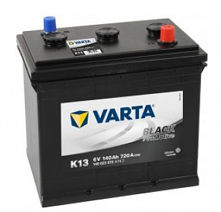 Autobatéria VARTA PROMOTIVE BLACK 140Ah, 720A, 6V, K13, 140023072