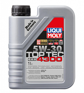 LIQUI MOLY TopTec 4300 5W-30 - 1 L, LQ 2323