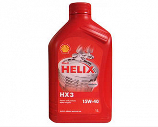 Shell Helix HX3 15W-40 - 1 liter