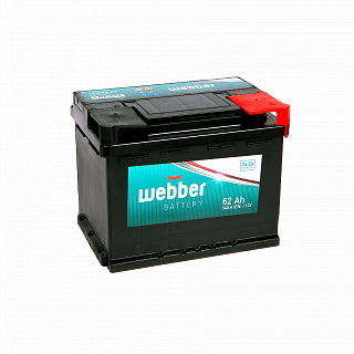 WEBBER 12V 62Ah 540A WA0620