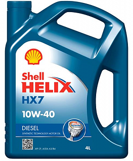 shell Helix HX7 Diesel 10W-40 4L