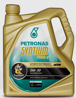 PETRONAS SYNTIUM 7000 E 0W-30 - 4 litre