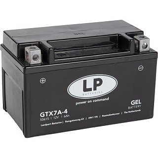 LP GEL GTX7A-BS 12V 6Ah 110A