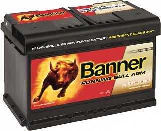 BANNER RUNNING BULL AGM 12V 70AH 760A 57001