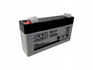 Akumulator SSB SB1.3-6 6V 1.3Ah