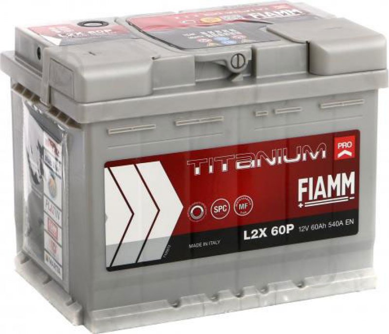 Fiamm Titanium Pro 12V 60Ah 540A L2X 60P