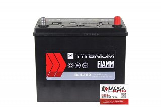 Fiamm Black Titanium 12V 50Ah 400A B24J 50