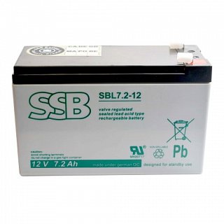 SSB SBL 7.2-12 12V 7,2Ah