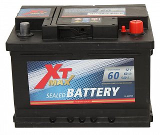 XT BATTERY 12V 60Ah 540A XTM 60