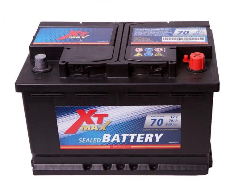 XT BATTERY 12V 70Ah 640A XTM 70