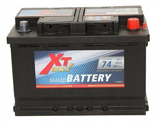 XT BATTERY 12V 74Ah 680A XTM 74