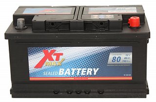 XT BATTERY 12V 80Ah 740A XTM 80