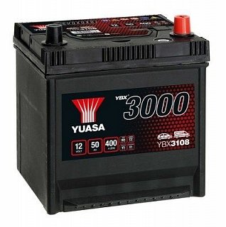 Yuasa 12V 50Ah 400A YBX3108