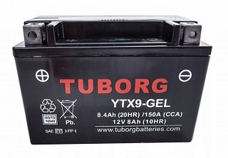 TUBORG YTX9-GEL 12V 8Ah 150A