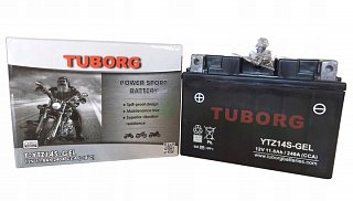 TUBORG YTZ14S-GEL 12V 11,8AH 240A