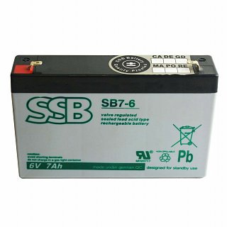 SSB SB7-6 6V 7,2Ah