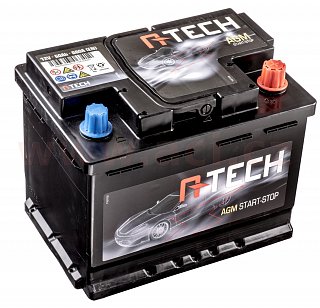 A-TECH AGM 12V 60Ah 680A BA AGM60