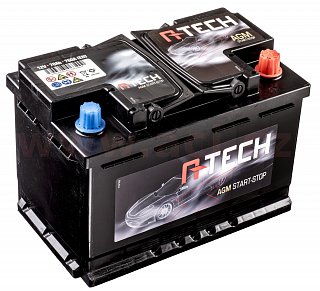 A-TECH AGM 12V 70Ah 760A BA AGM70