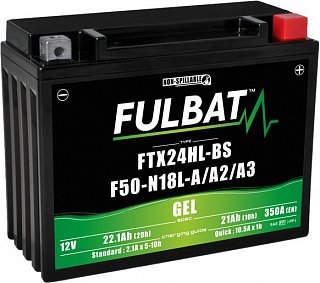Fulbat YTX24HL-BS / F50-N18L-A3 GEL
