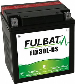 Fulbat FIX30L-BS MF AGM