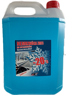 GrandX Zimná kvapalina do ostrekovačov -20°C 5 l
