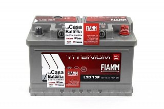 FIAMM Titanium Pro 12V 75Ah 730A L3B 75P