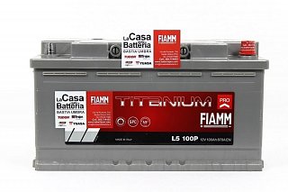 FIAMM Titanium Pro 12V 100Ah 870A L5 100+