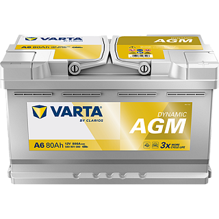 Varta Silver Dynamic AGM 12V 80Ah 800A 580 901 080